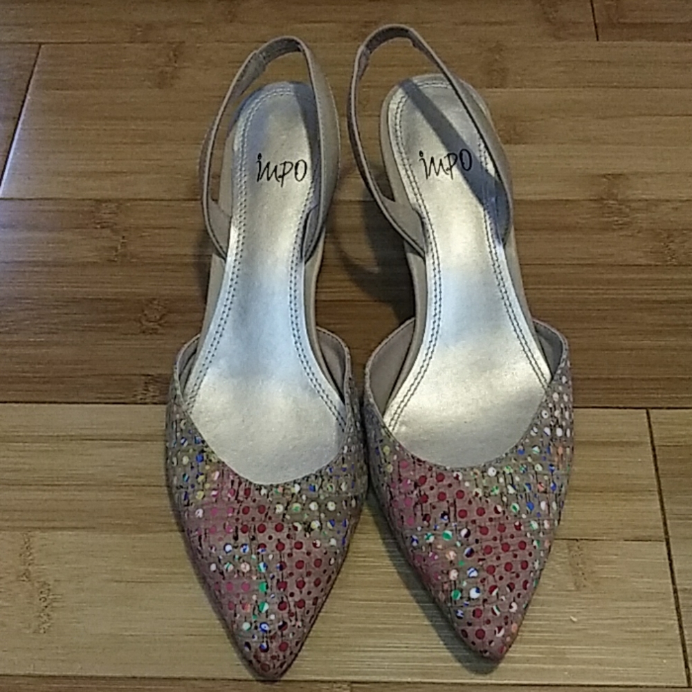 Impo Elina Cork Pump Pointed toe